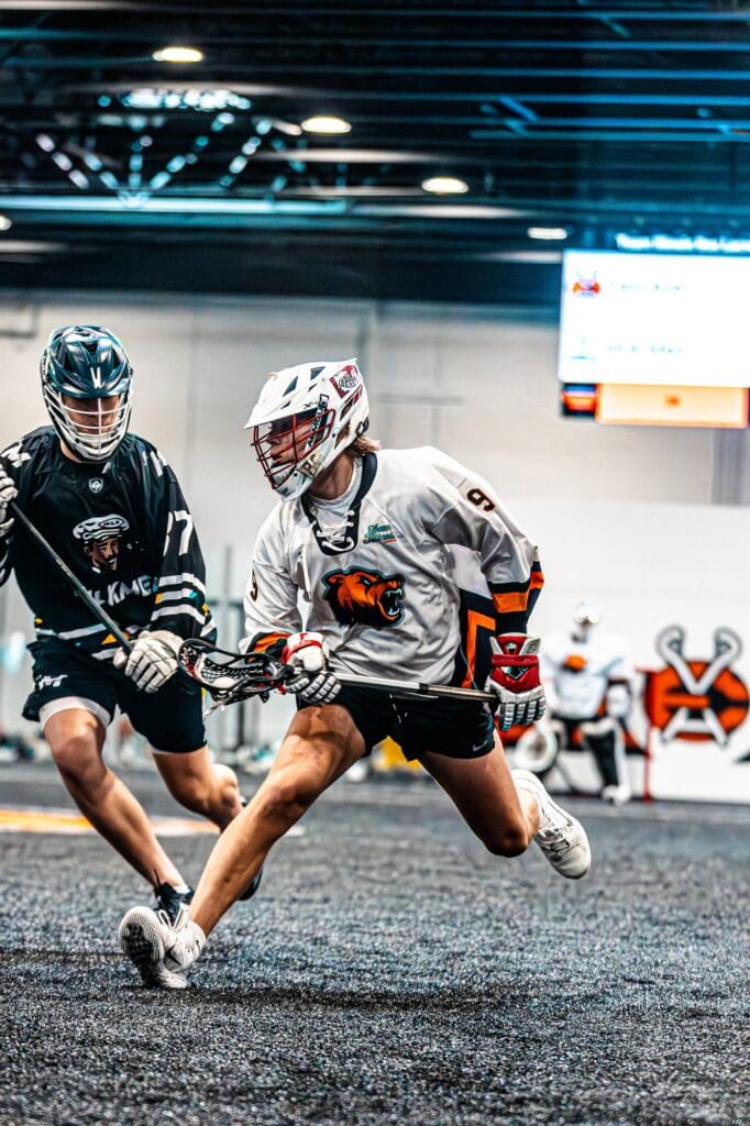 Box on the Fox box lacrosse action, photo 1
