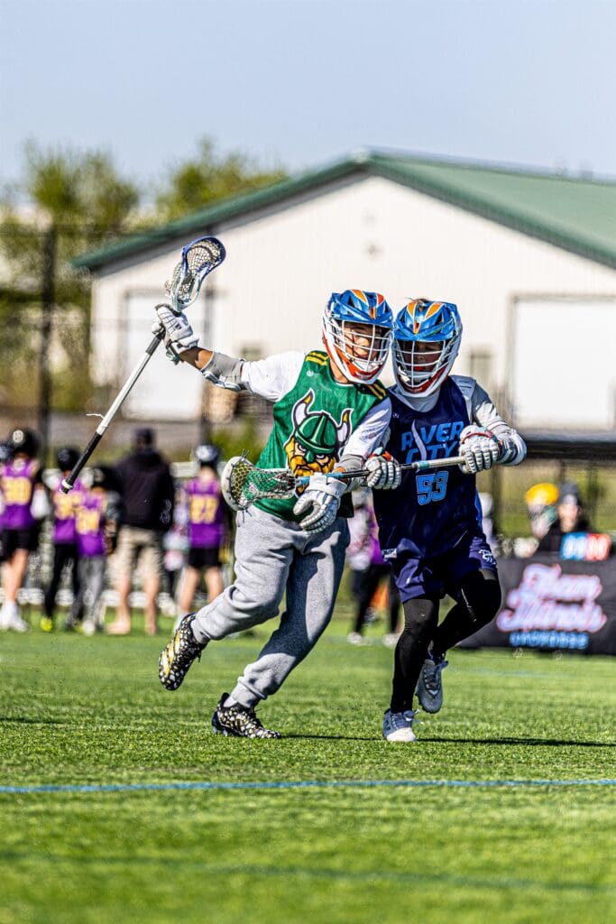 Illinois Youth Lacrosse League boys action, photo 6