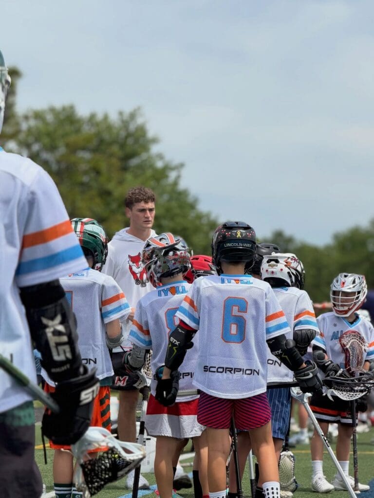 Illinois Youth Lacrosse League boys action, photo 2